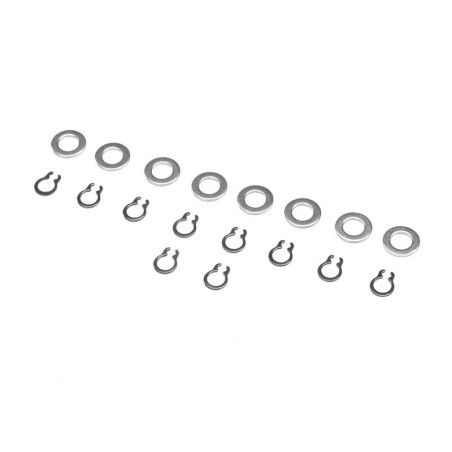 Wheel Axle E-Clips: V1200 V2