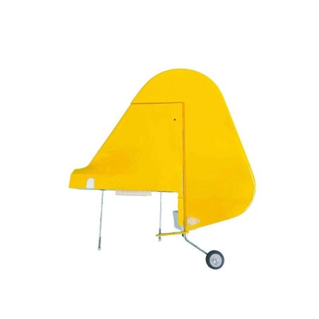Fin and Rudder Assembly: J-3 Cub 10cc PNP 82.5