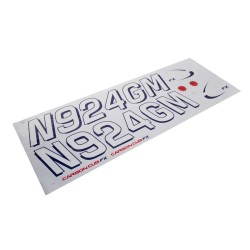 Decal Sheet: Carbon Cub FX-3 100-200cc