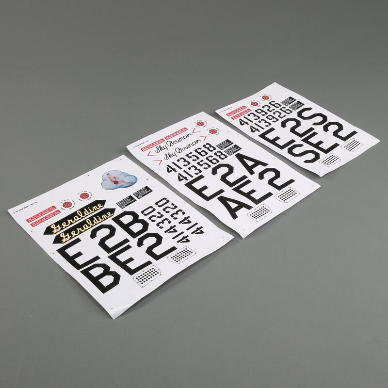 Decal Set (3): P-51D Mustang 20cc