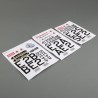 Decal Set (3): P-51D Mustang 20cc