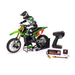 1/4 Promoto-MX Pro Circuit 2S RTR Brushless Motorcycle (Battery and Charger Included) Green