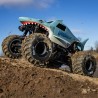 1/18 Mini LMT Megalodon 2S 4X4 RTR Brushed Monster Truck (Battery & Charger Included) Blue