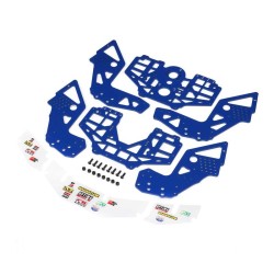 Chassis Plate Set Blue: LMT 2.0