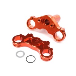 Aluminum Triple Clamp Set Orange: PM-MX/SM
