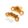 Aluminum Triple Clamp Set Gold: PM-MX/SM