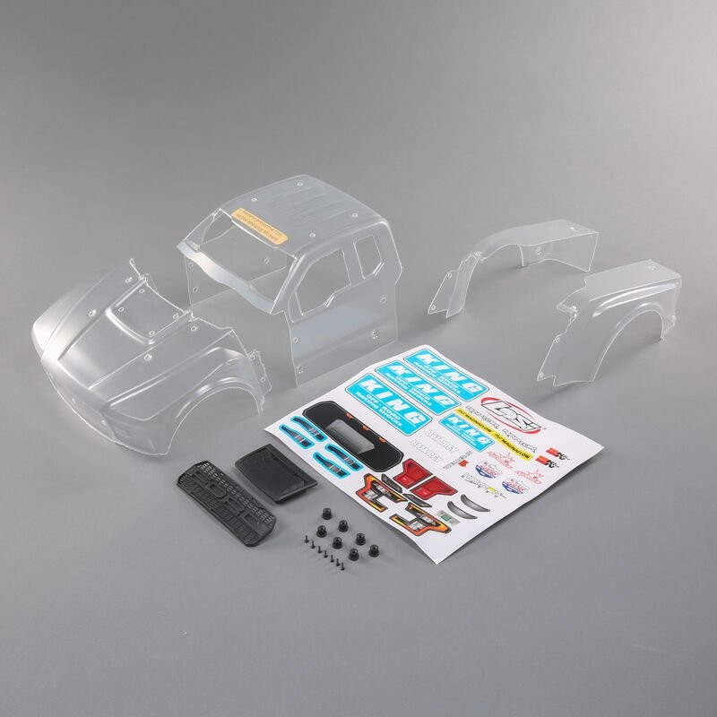 1/10 Clear Body Ford Raptor Set: Baja Rey