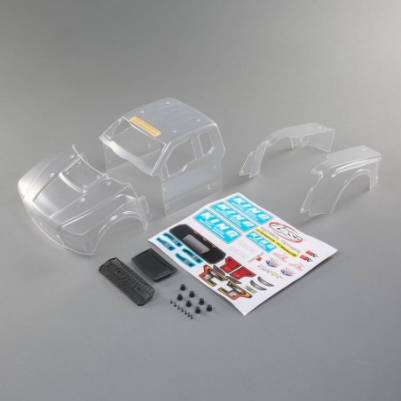 1/10 Clear Body Ford Raptor Set: Baja Rey