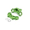 Aluminum Triple Clamp Set Green: PM-MX/SM