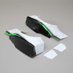 Left and Right Rear Fender Set Black: Super Baja Rey