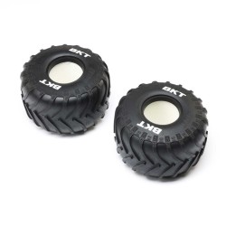 BKT 2.6 Monster Truck Tire with Insert Soft (2): LMT 2.0