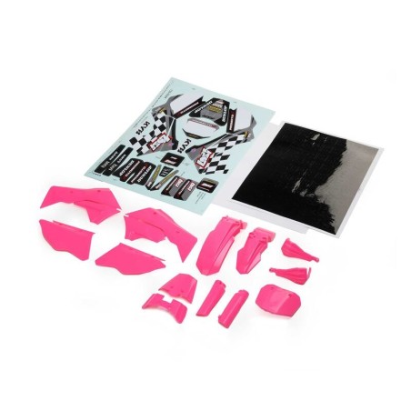 Plastics with Wraps Pink: PM-MX/SM