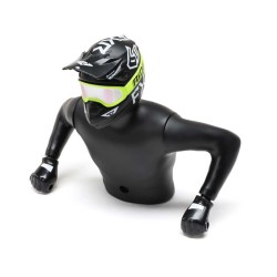Rider Figure Upper FXR Yellow: PM-SM/MX