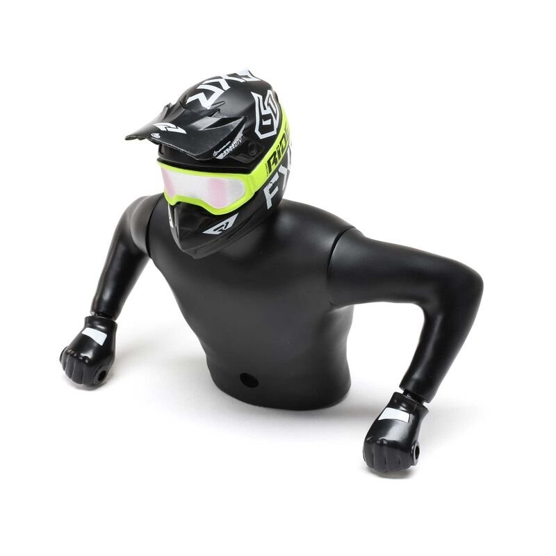 Rider Figure Upper FXR Yellow: PM-SM/MX
