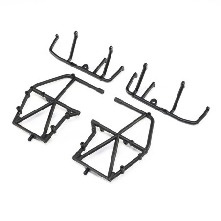 Side Cage and Lower Bar Black: LMT