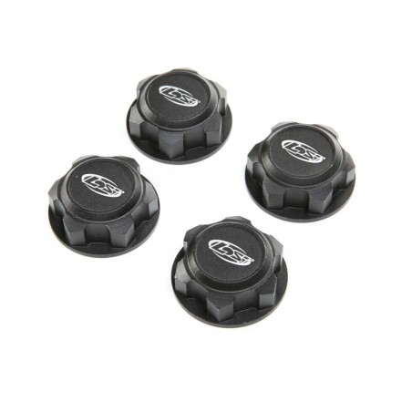 Wheel Nuts Captured Black (4): DBXL-E 2.0