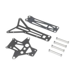 Top Chassis Brace and Standoffs Front/Rear: RZR Rey