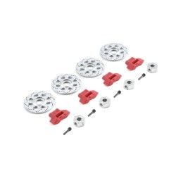Hex Rotor Caliper and Pin Set (4): Baja Rey