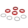 Shock Adjuster Nut with O-Ring Aluminum: 1/5 4WD DBXL
