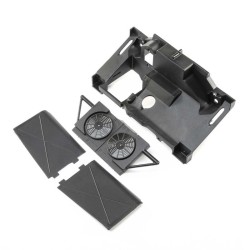 Rear Bulkhead Fan Panel Mud Guards: Super Baja Rey