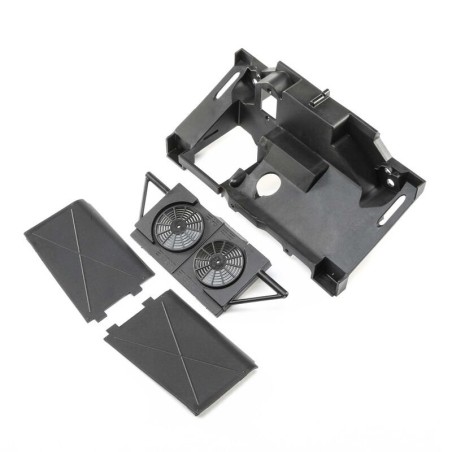 Rear Bulkhead Fan Panel Mud Guards: Super Baja Rey