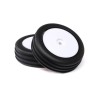 Wide Body Rib Front Mounted Tires White (2): Mini B
