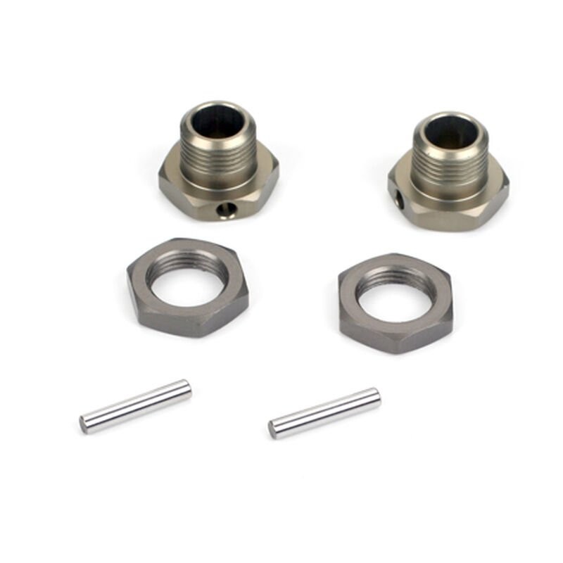 Wheel Hexes (Pr) Hard Anodized: 8B 8T 8X 8XE