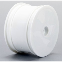 1/14 Front/Rear 2.0 Wheel Set 12mm Hex White (4): Mini 8T