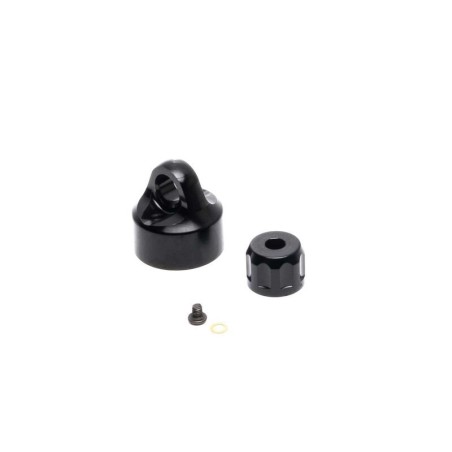 Shock Cap Set Aluminum Black: PM-MX/SM
