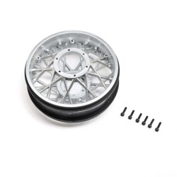 Rear Wheel Set Satin Chrome: PM-SM