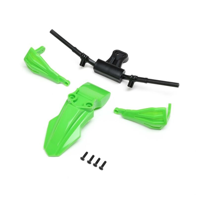 Fender Handguards & Handle Bars Green: PM-SM/MX