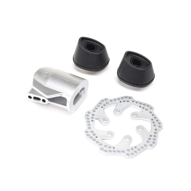 Exhaust & Rear Brake Rotor: PM-MX/SM