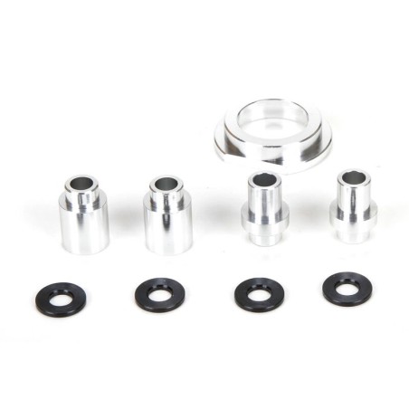 Engine Mount Spacer and Clutch Mount Aluminum Silver: MTXL