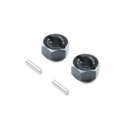 Hex Set Rear Axle Aluminum: Mini-T 2.0 Mini-B