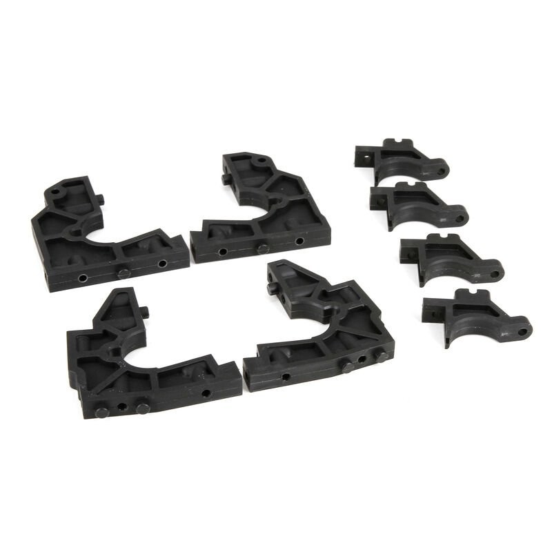 Front/Rear Bulkhead Set: 1/5 DB XL