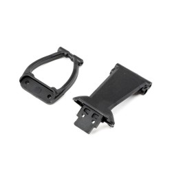 Front Bumper  Skid Plate and Support: Rock Rey