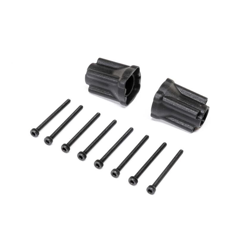 Rear Axle Mount Set 0 deg: Mini LMT