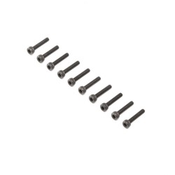 Cap Head Screws Steel Black Oxide M3 x 16mm (10)