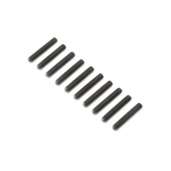 Set Screws Steel Black Oxide Flat Point M5 x 30mm (10)