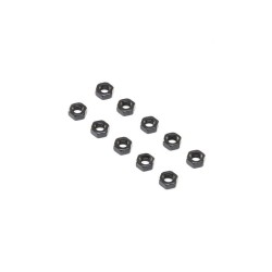 Flat Nut Steel M4 (10)