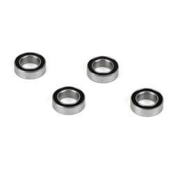 6x10x3 Rubber Sealed Ball Bearing (4): 8X 8XE