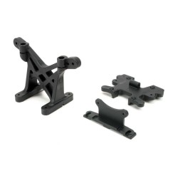 Front/Rear Shock Tower with Pin Mounts: LSTLST3XL-E