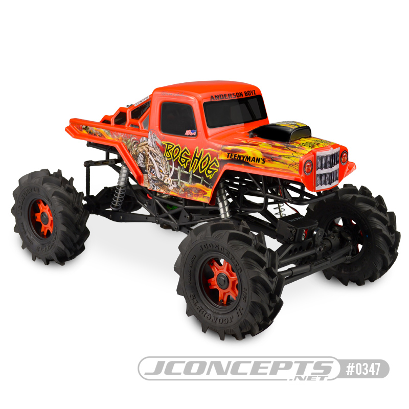 Bog Hog -  Mega Truck body (Fits - Axial SMT10 - 7" width & 11" wheelbase)