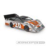 L8D - "decked" 10.25" wide 1/10th Late Model body w/ rear super spoiler - lightweight
