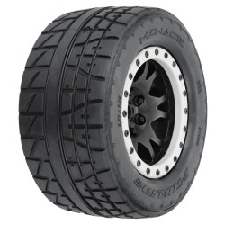 1/5 Menace HP BELTED Pro-Loc F/R X-MAXX MTD 24mm Blk/Gry Impulse (2)