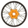 1/4 Pro-Spec Aluminum V2 Bead Front Wheel Black/Gold (1): Promoto-SM