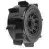 1/8 Sand Paw HP BELTED F/R 3.8 MT Tires Mounted 17mm Black Raid (2)