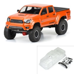 1/10 2015 Toyota Tacoma TRD Pro Clear Body 12.3 (313mm) Wheelbase: Crawlers