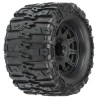 1/8 Trencher HP BELTED F/R 3.8 MT Tires Mounted 17mm Black Raid (2)