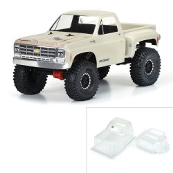 1/10 1978 Chevy K-10 Clear Body 12.3 (313mm) Wheelbase Crawlers